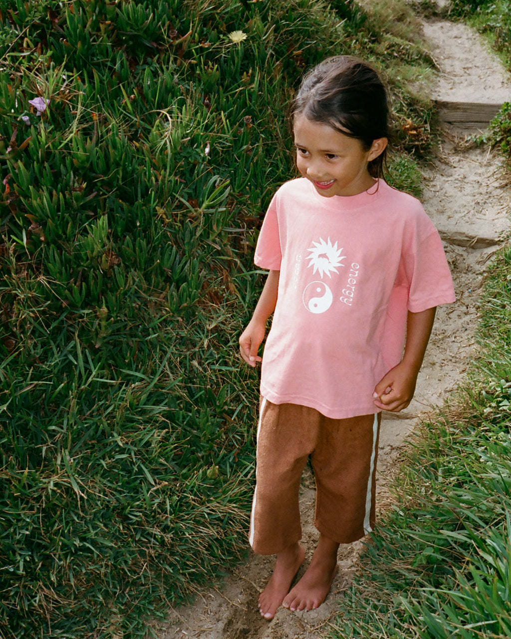 Ocean Energy Tee in Coral