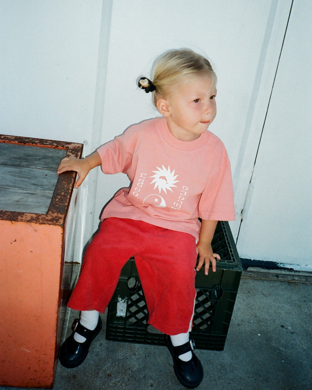 Ocean Energy Tee in Coral