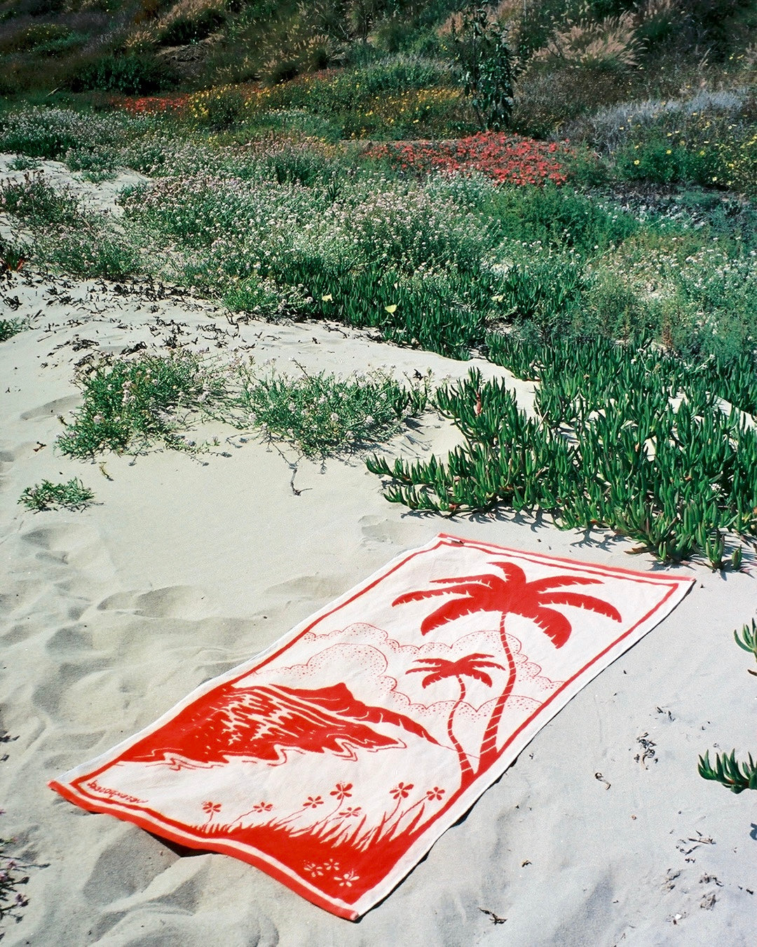 Hanalei Palm Towel – overexposed
